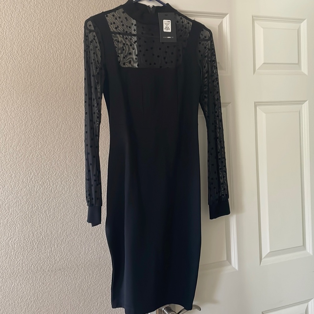 Sexy black dress